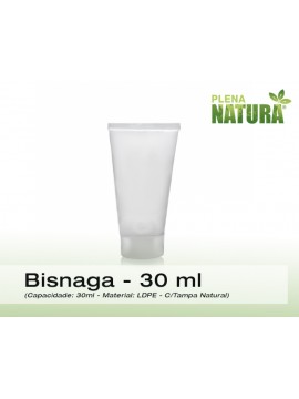 Bisnaga - 30ml - em LDPE - Cor Natural